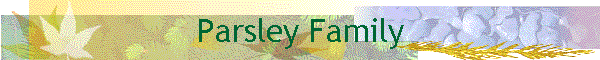 Parsley Family